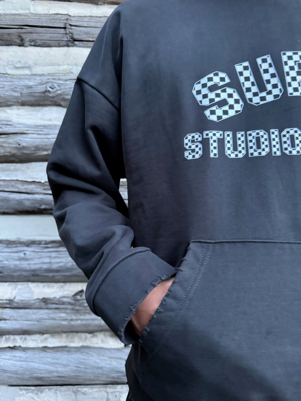 Checkerboard Heavyweight Hoodie