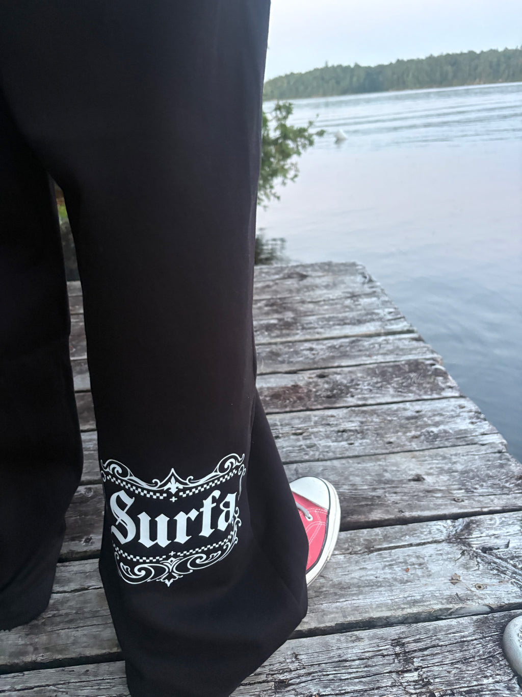 Crest Wide Leg Sweatpants