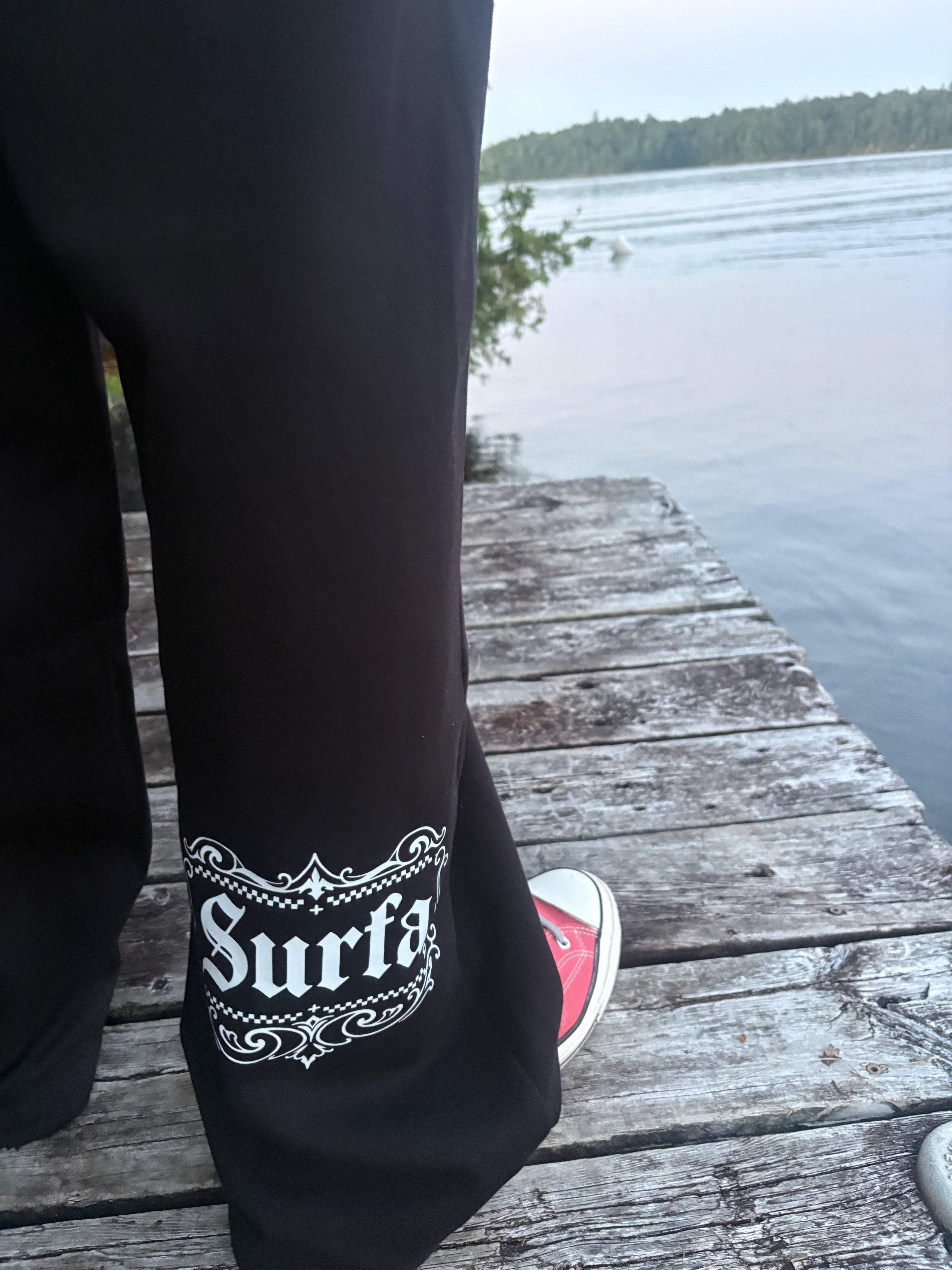 Crest Wide Leg Sweatpants