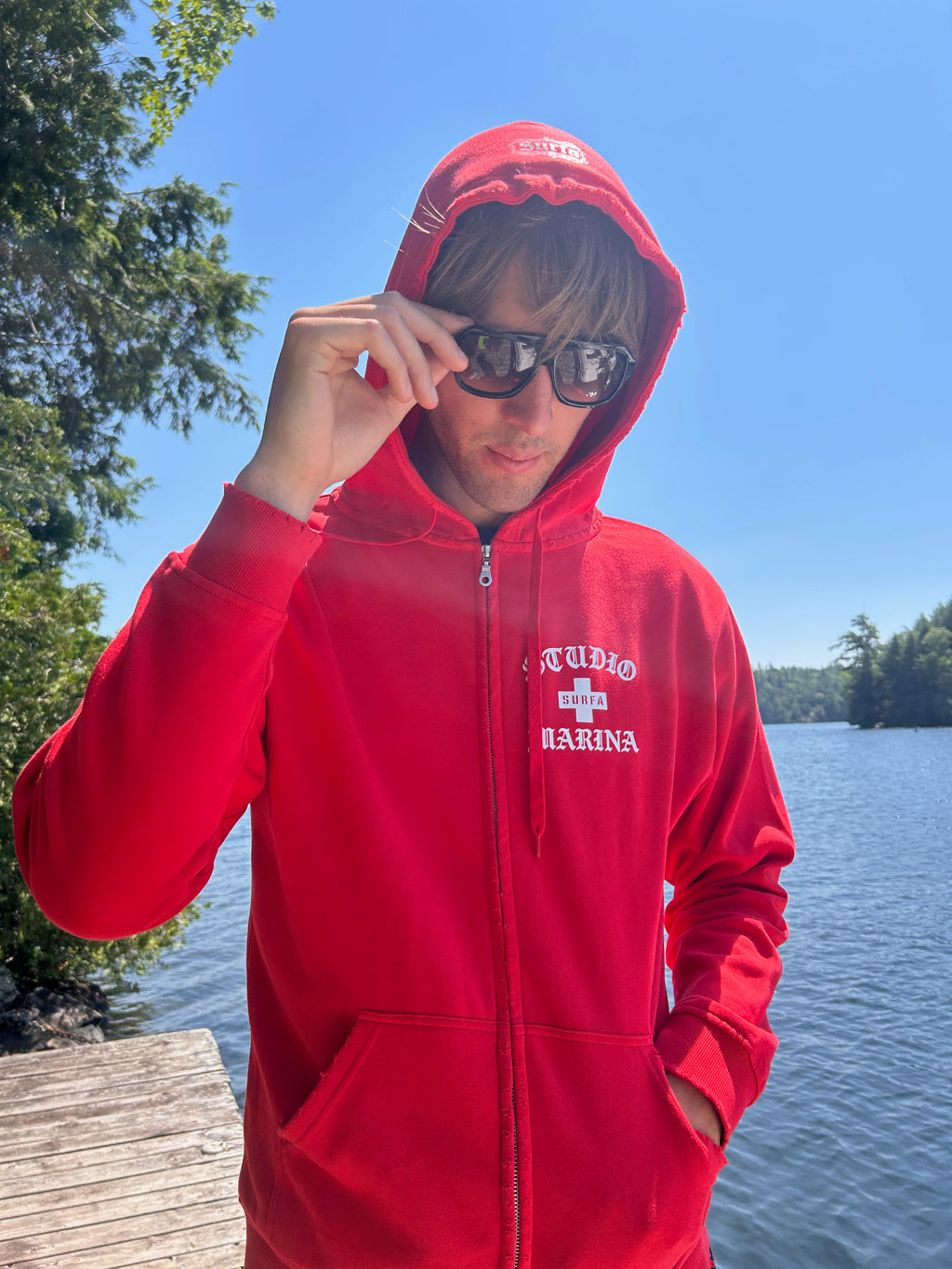 Life_Guard Zip Hoodie
